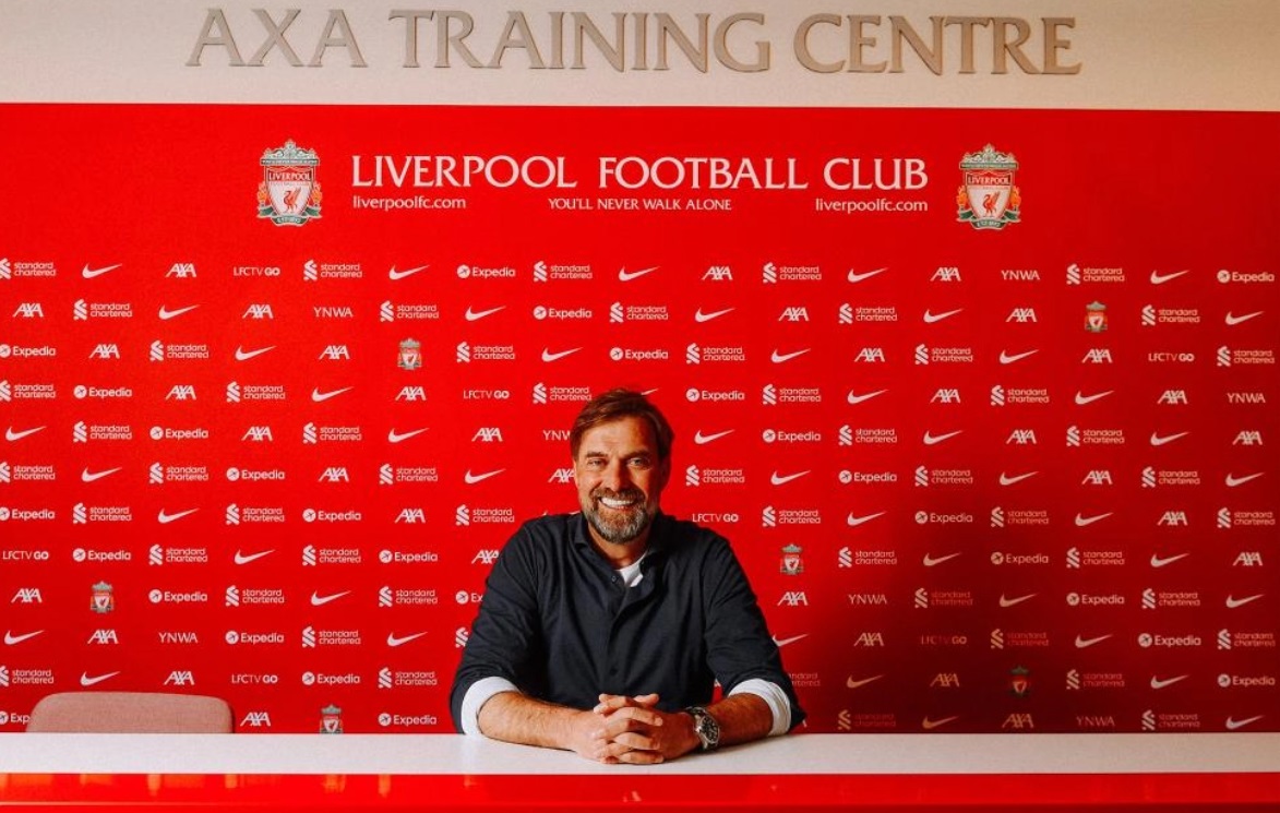Jurgen Klopp nói gì sau khi gia hạn hợp đồng với Liverpool hình ảnh Jurgen Klopp nói gì sau khi gia hạn hợp đồng với Liverpool hình ảnh