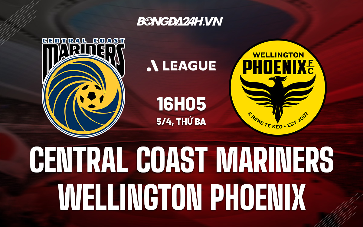 Central Coast Mariners vs Wellington Phoenix