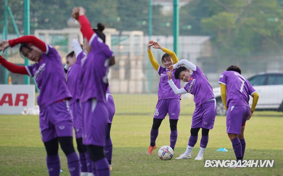 ĐT nữ Việt Nam tập chiến thuật ngày 5/4 ĐT nữ Việt Nam tập chiến thuật ngày 5/4