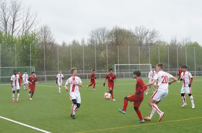 ĐT U17 Việt Nam có trận thắng đậm trên đất Đức hình ảnh ĐT U17 Việt Nam có trận thắng đậm trên đất Đức hình ảnh