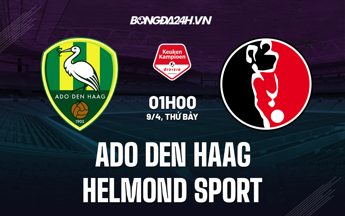 ADO Den Haag vs Helmond Sport