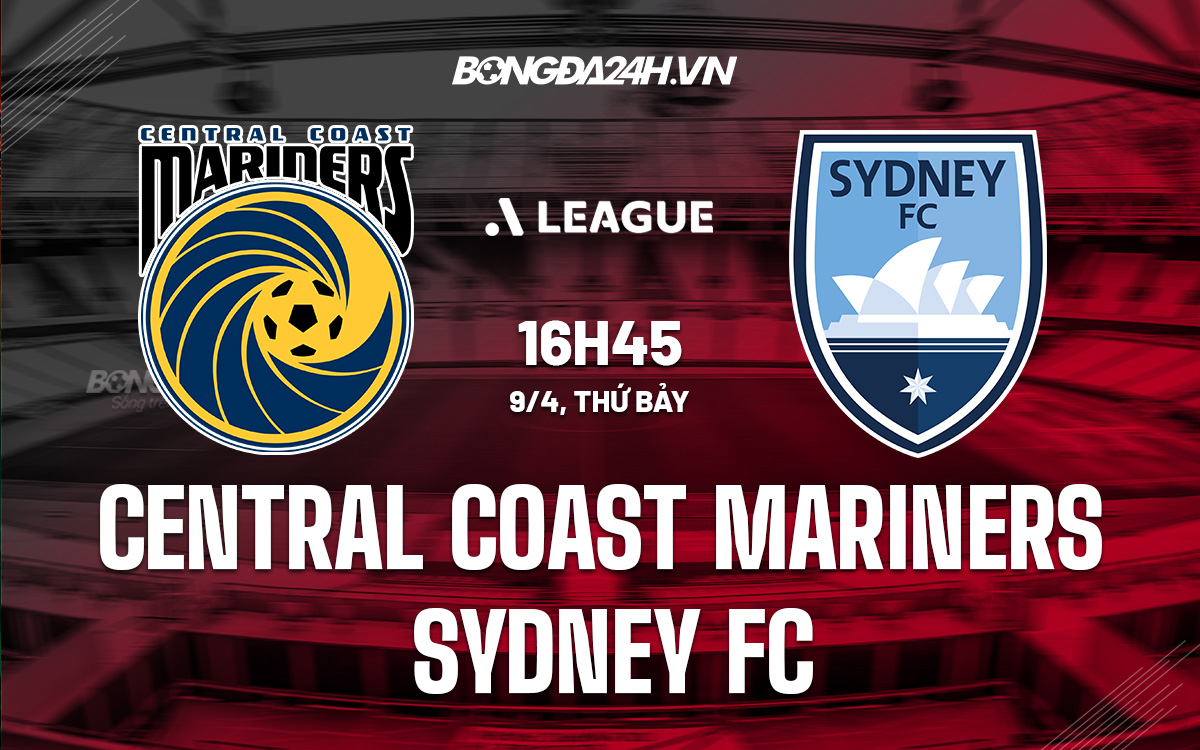 Central Coast Mariners vs Sydney FC