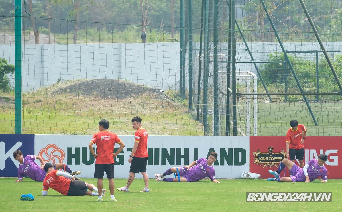 Chỉ có 6 cầu thủ U23 Việt Nam tập trung buổi đầu 8/4