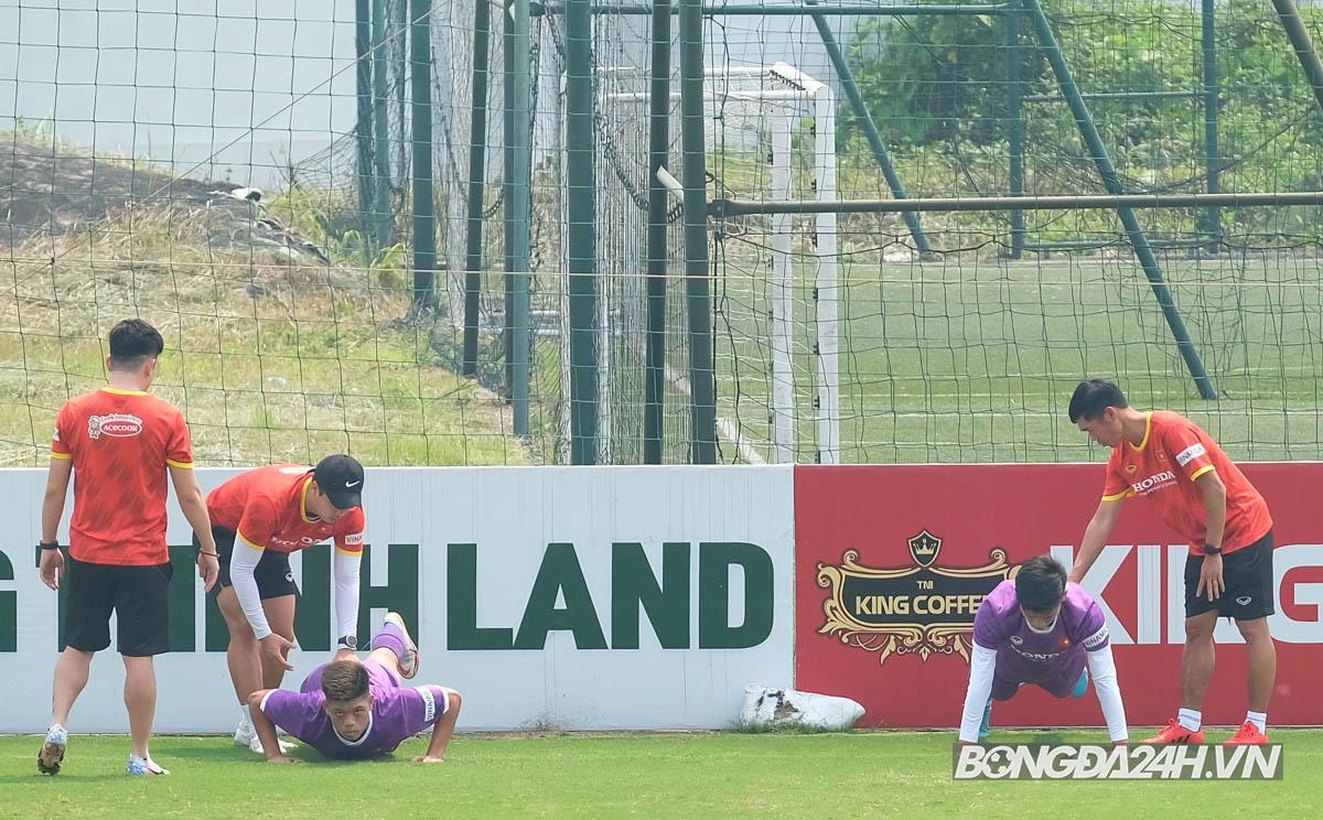 Chỉ có 6 cầu thủ U23 Việt Nam tập trung buổi đầu 8/4