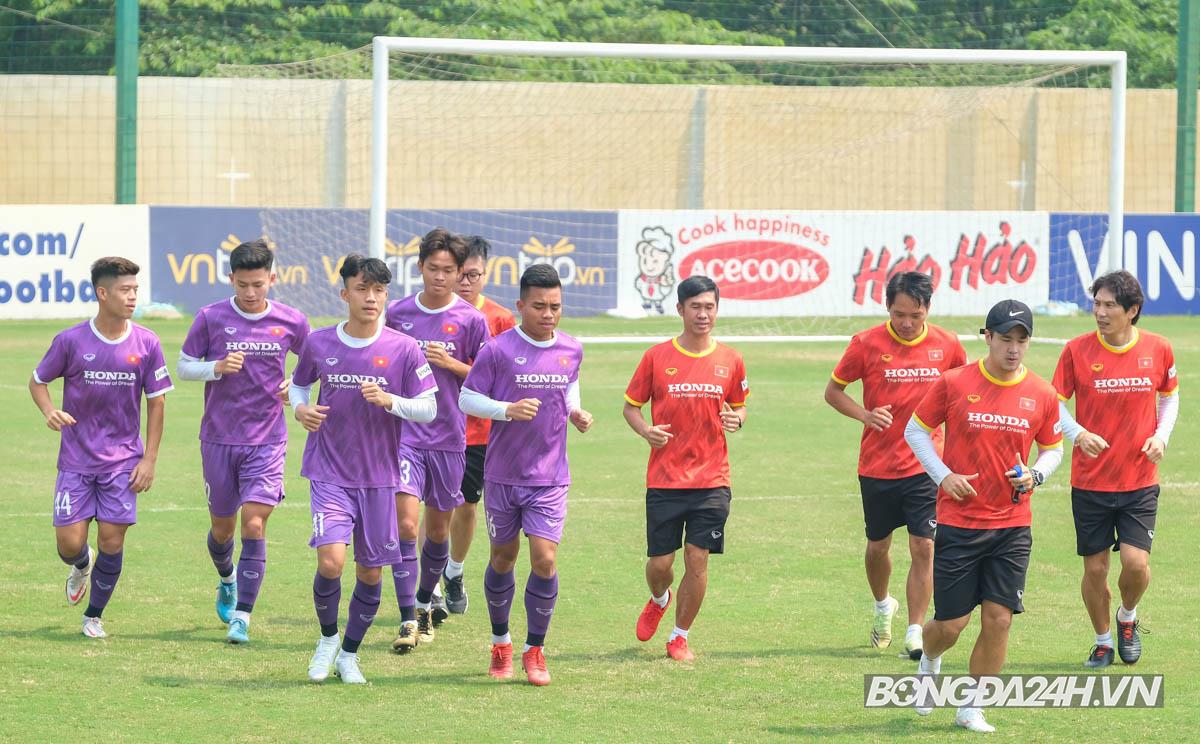 Chỉ có 6 cầu thủ U23 Việt Nam tập trung buổi đầu 8/4