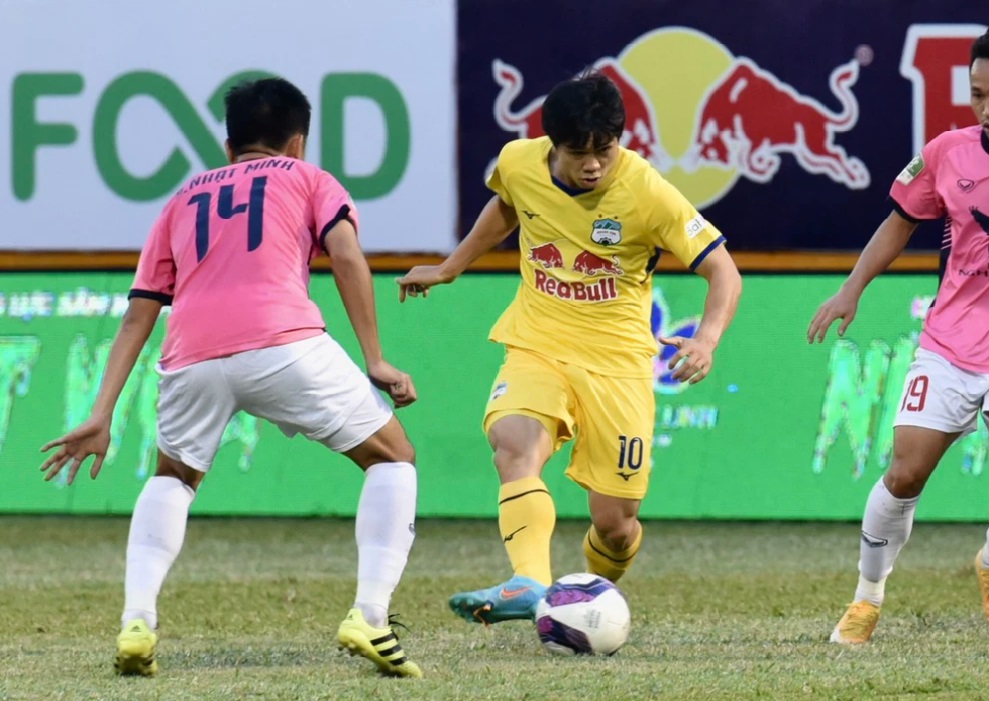 Công Phượng HAGL vs Hà Tĩnh