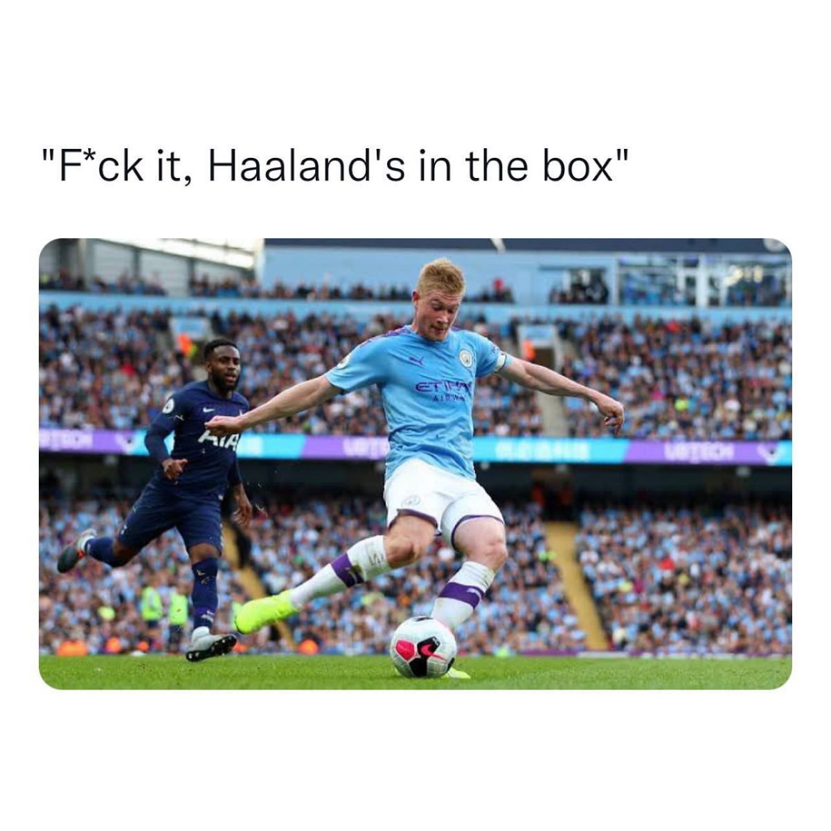ảnh chế Haaland sang Man City