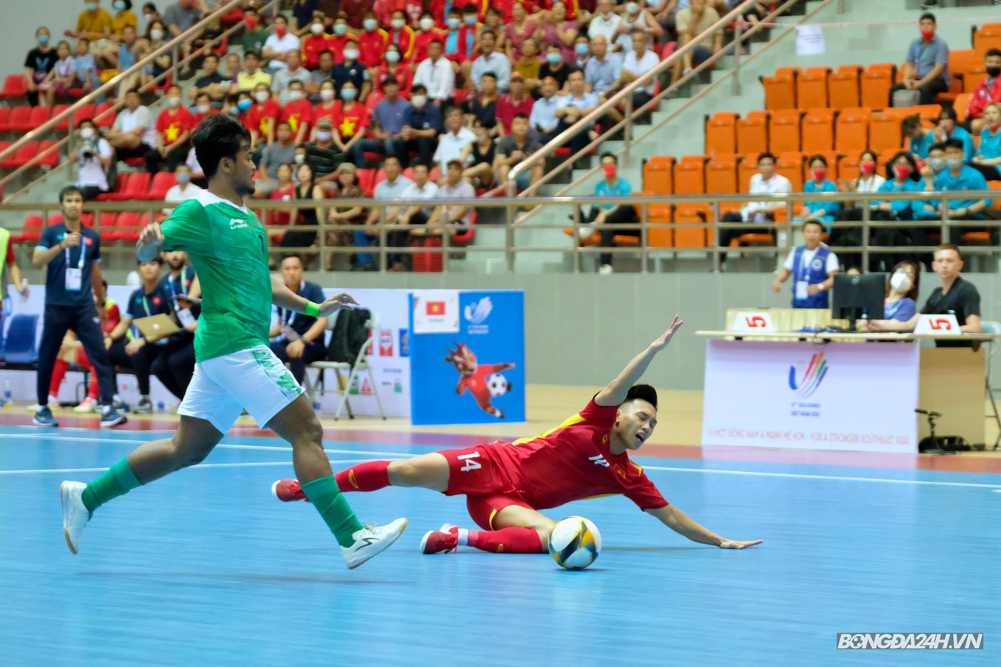 Nguyễn Văn Hiếu ĐT Futsal Việt Nam vs Indonesia Indonesiaa1II1II/II5
