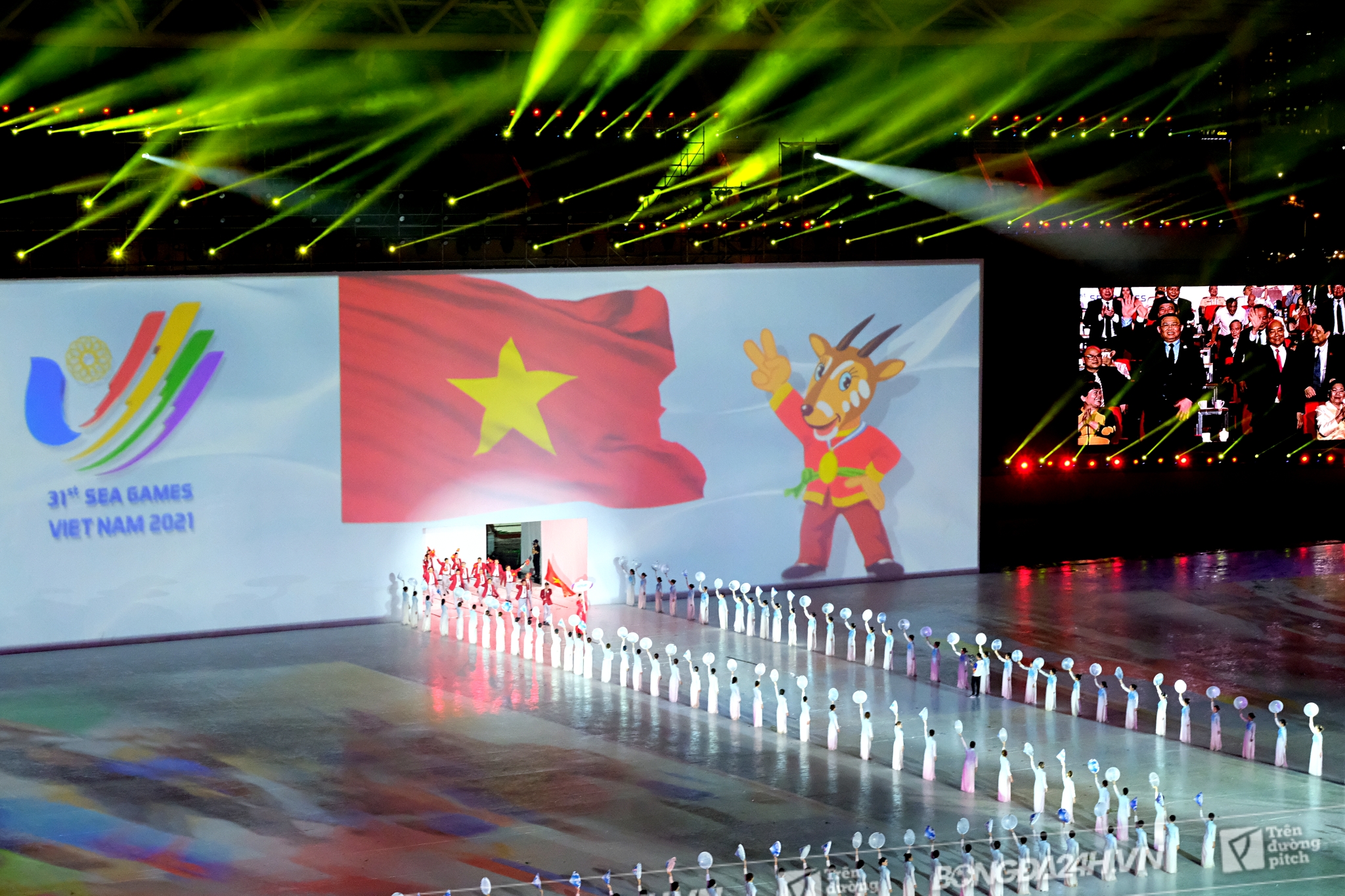 Đoàn Thể thao Việt Nam trong Lễ khai mạc SEA Games 31