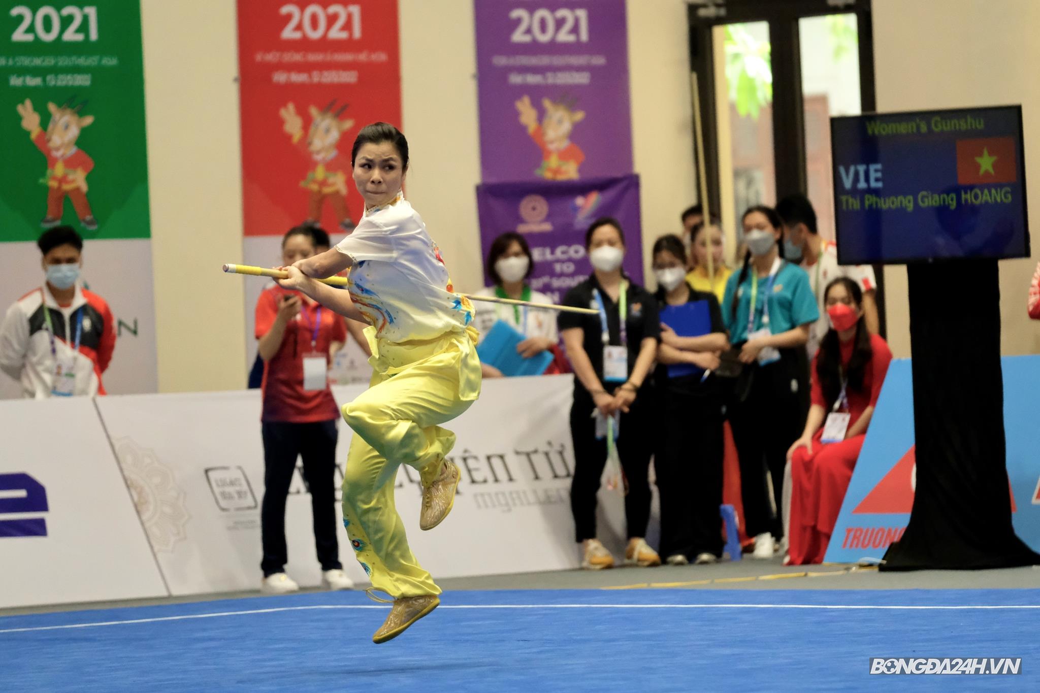 Hoàng Thị Phương Giang vô địch Côn thuật SEA Games 31 13/5