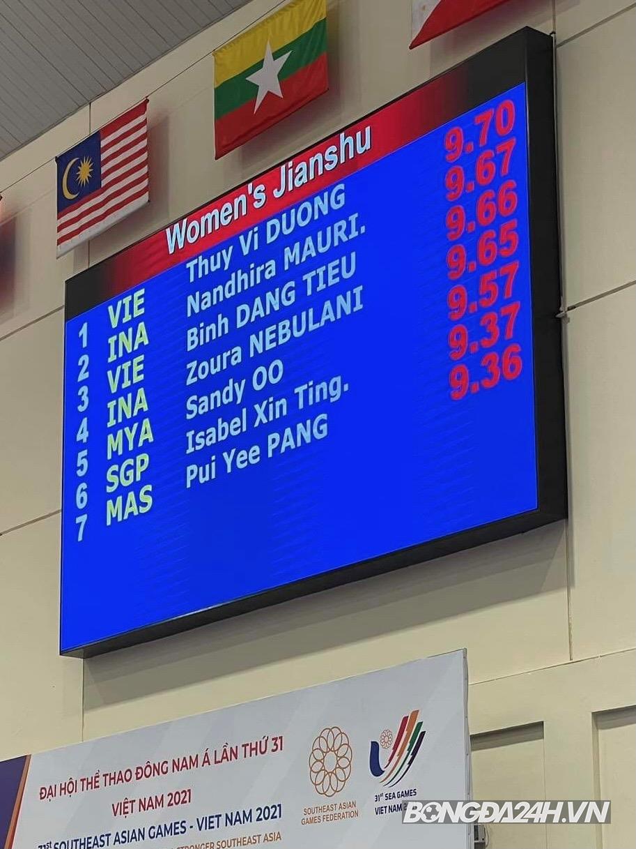 Dương Thuý Vi vô địch Kiếm thuật SEA Games 31 13/5