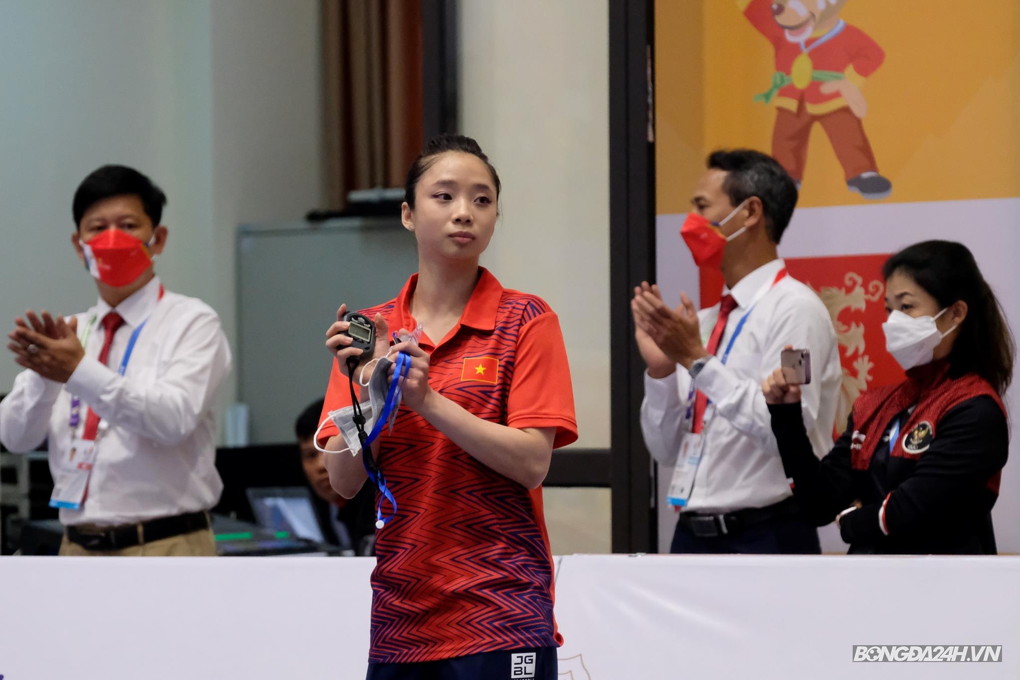 Thuý Vi HCV Thương thuật SEA Games 31. 4/5