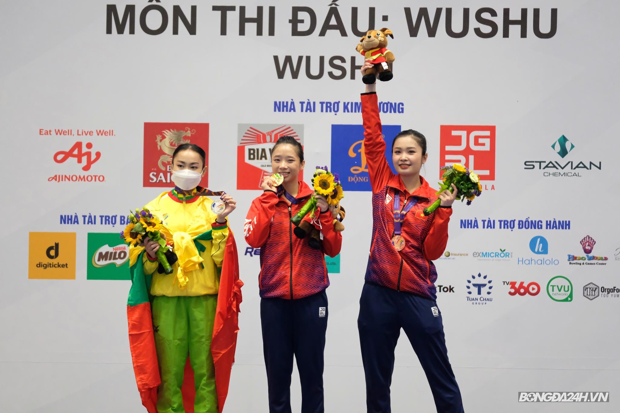 Thuý Vi HCV Thương thuật SEA Games 31. 4/5