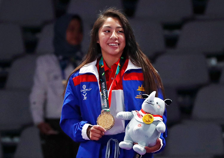 Nhà vô địch SEA Games Jessa Khan bị cấm thi đấu vì thừa cân hình ảnh Nhà vô địch SEA Games Jessa Khan bị cấm thi đấu vì thừa cân hình ảnh