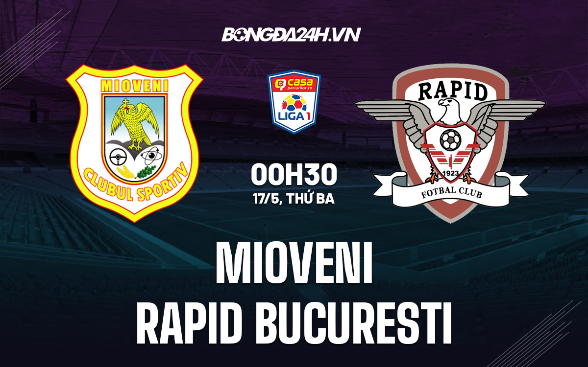 Nhận định Mioveni vs Rapid Bucuresti 0h30 ngày 175 (VĐQG Romania 202122) hình ảnh gốc 2
