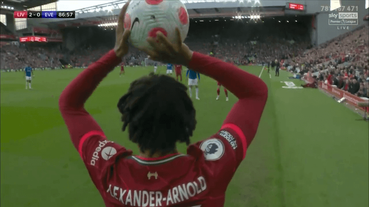 Tầm quan trọng của những cú ném biên thương hiệu Trent Alexander - Arnold