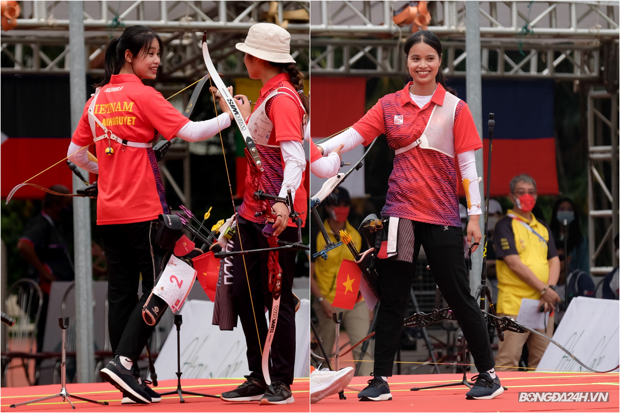 Ánh Nguyệt bắn cung 18/5 HCB SEA Games 31