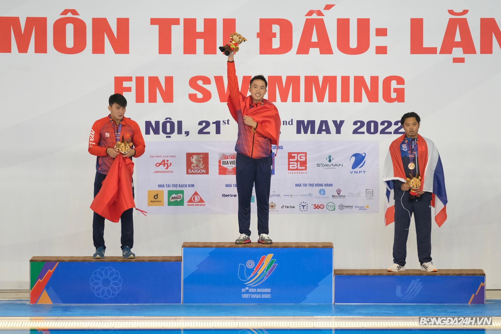 Nguyễn Thành Lộc 100m vòi hơi Chân vịt đơn nam