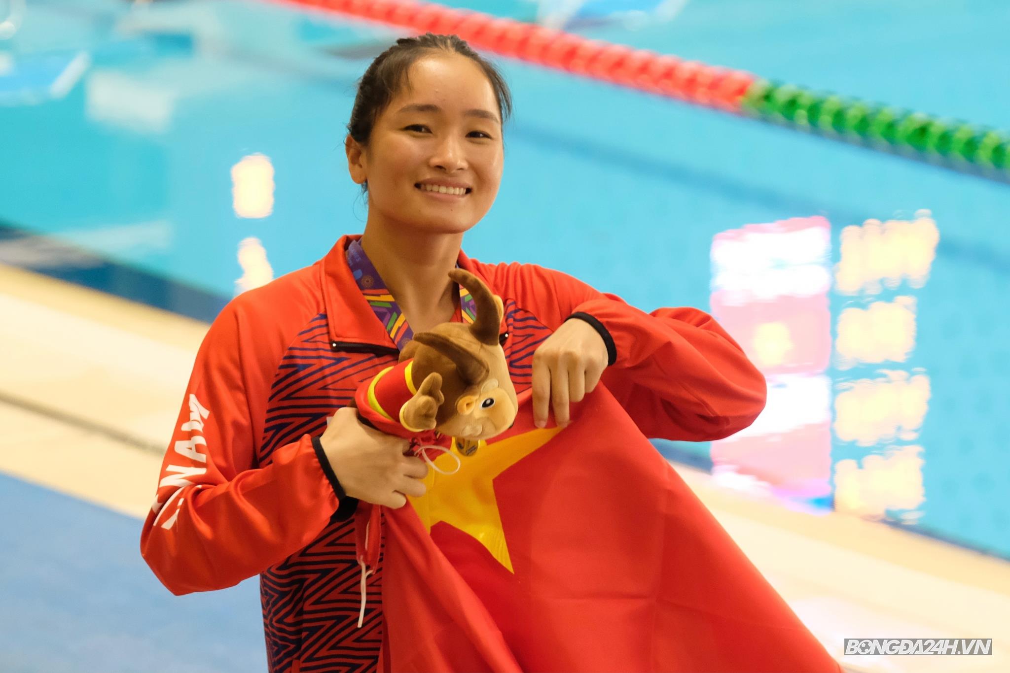 Cao Thị Duyên 100m Chân vịt