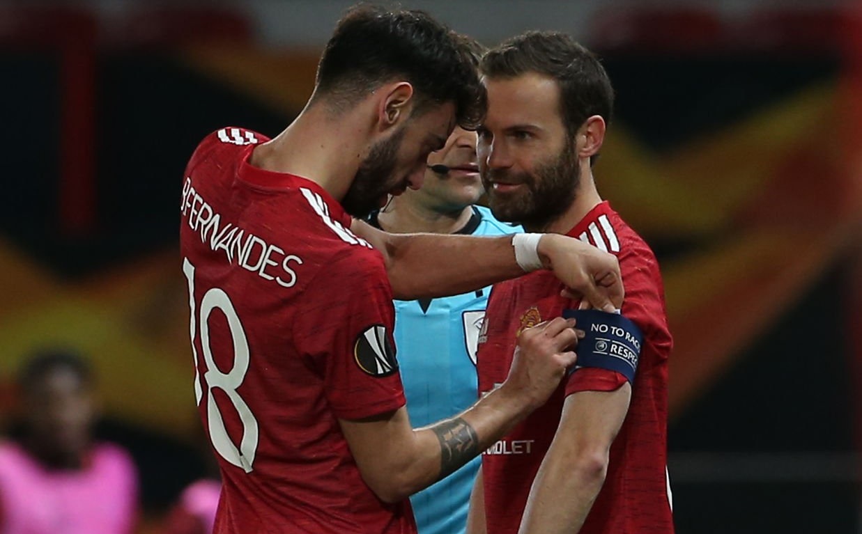 Bruno Fernandes nhận tin vui khi Juan Mata rời MU hình ảnh Bruno Fernandes nhận tin vui khi Juan Mata rời MU hình ảnh