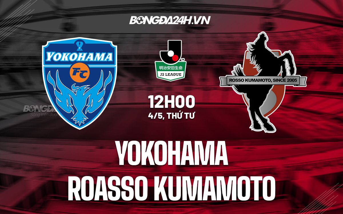 Soi kèo Yokohama vs Roasso Kumamoto 12h00 45 Hạng 2 Nhật 2022 hình ảnh