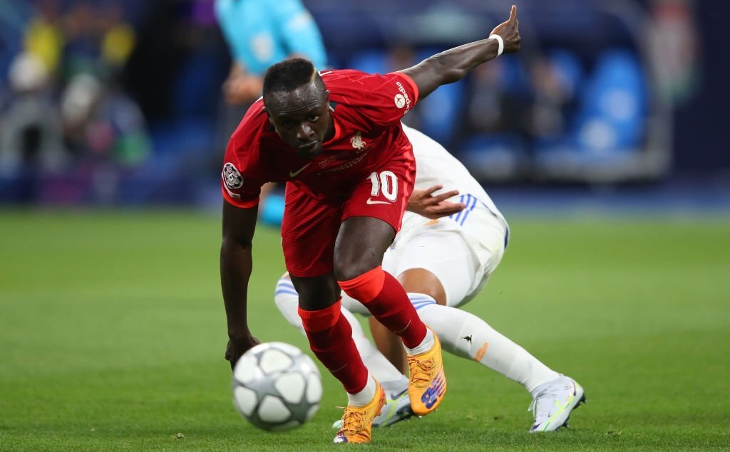 Sadio Mane trong trận đấu cuối cùng tại Liverpool