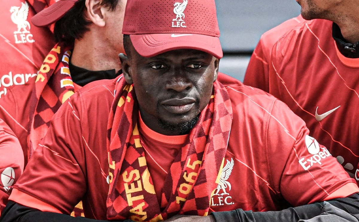 Sadio Mane trong trận đấu cuối cùng tại Liverpool