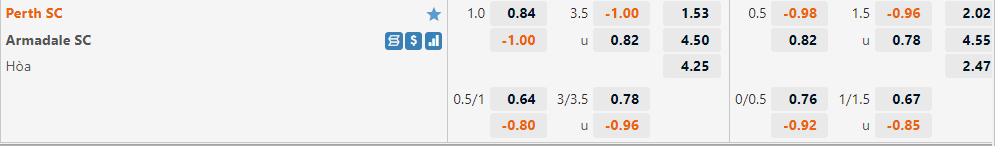 Perth SC vs Armadale