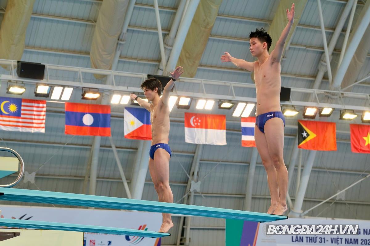 Tùng Dương, Thế Anh nội dung Đôi nam nhảy cầu mềm 3m 8/5