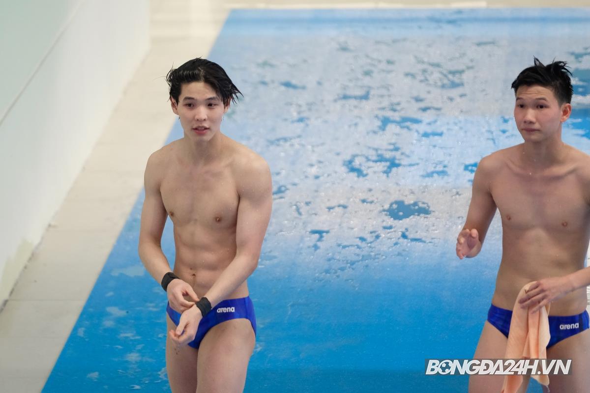 Tùng Dương, Thế Anh nội dung Đôi nam nhảy cầu mềm 3m 8/5