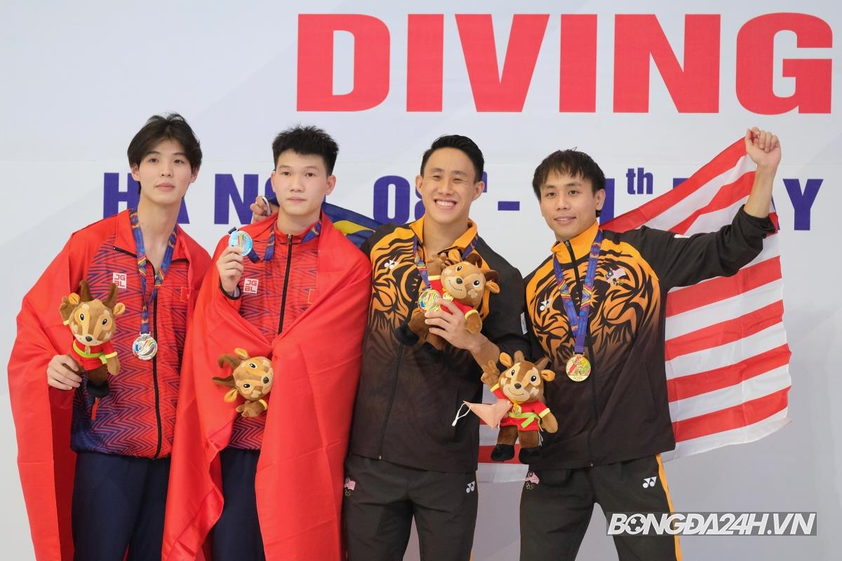 Tùng Dương, Thế Anh nội dung Đôi nam nhảy cầu mềm 3m 8/5