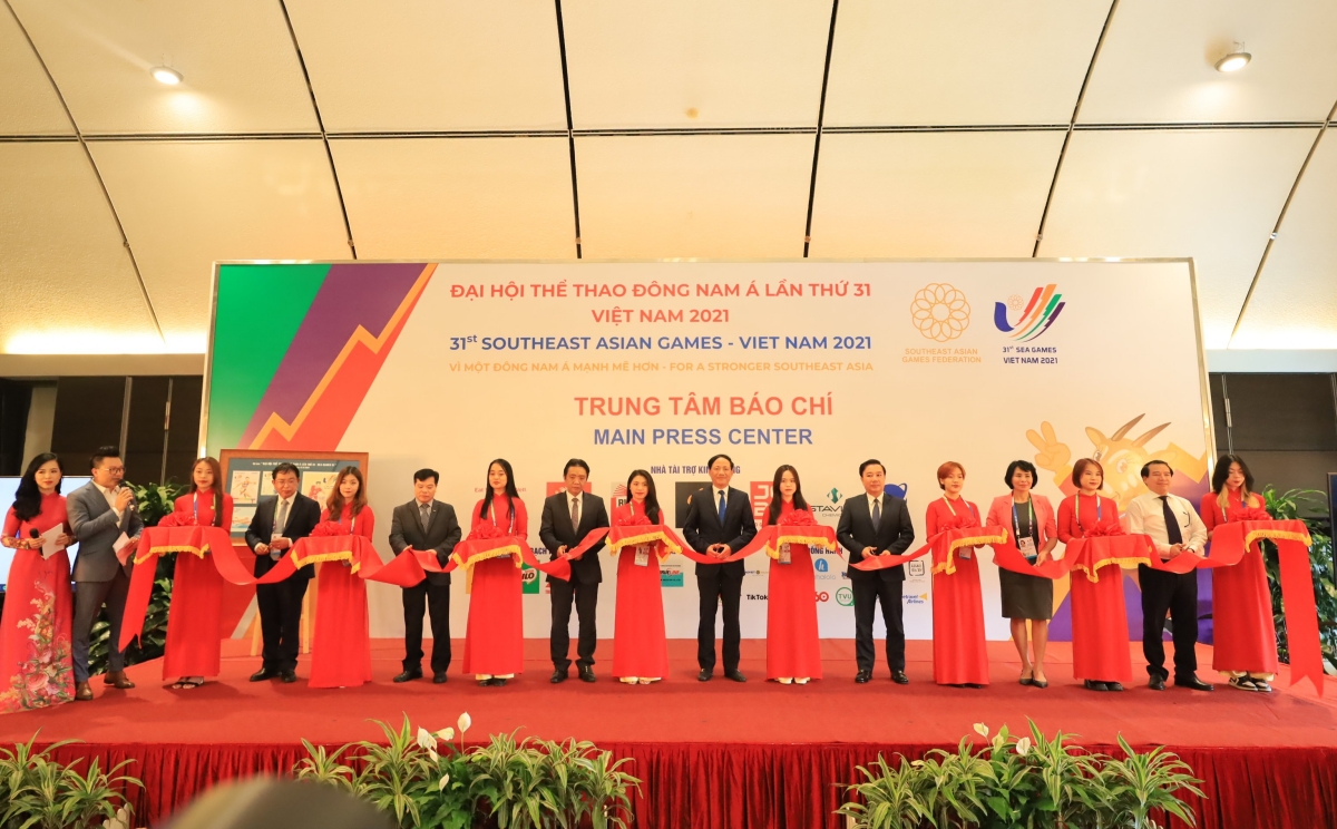 Khai trương Trung tâm báo chí SEA Games 31 9/5 Khai trương Trung tâm báo chí SEA Games 31 9/5