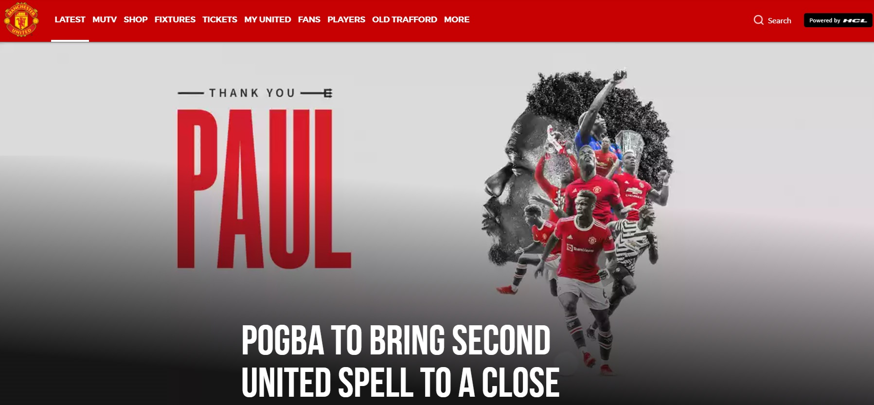 MU chính thức nói lời chia tay Pogba