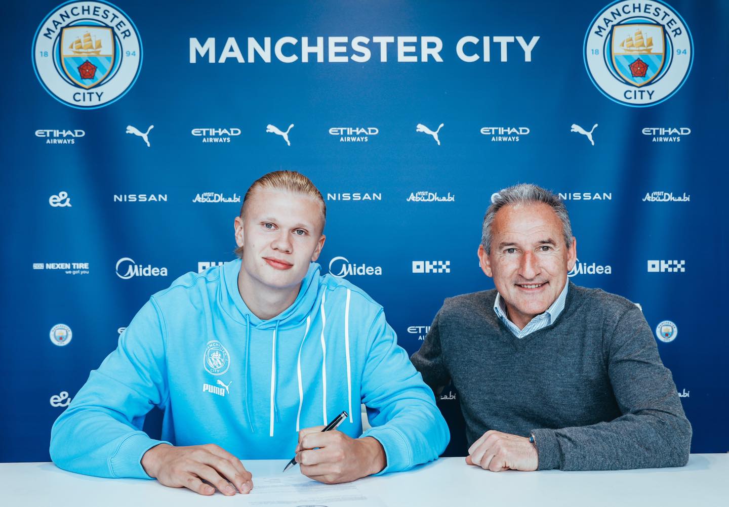 VIDEO Buổi phỏng vấn đầu tiên của Erling Haaland tại Man City hình ảnh