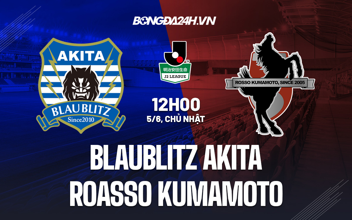Blaublitz Akita vs Roasso Kumamoto Blaublitz Akita vs Roasso Kumamoto