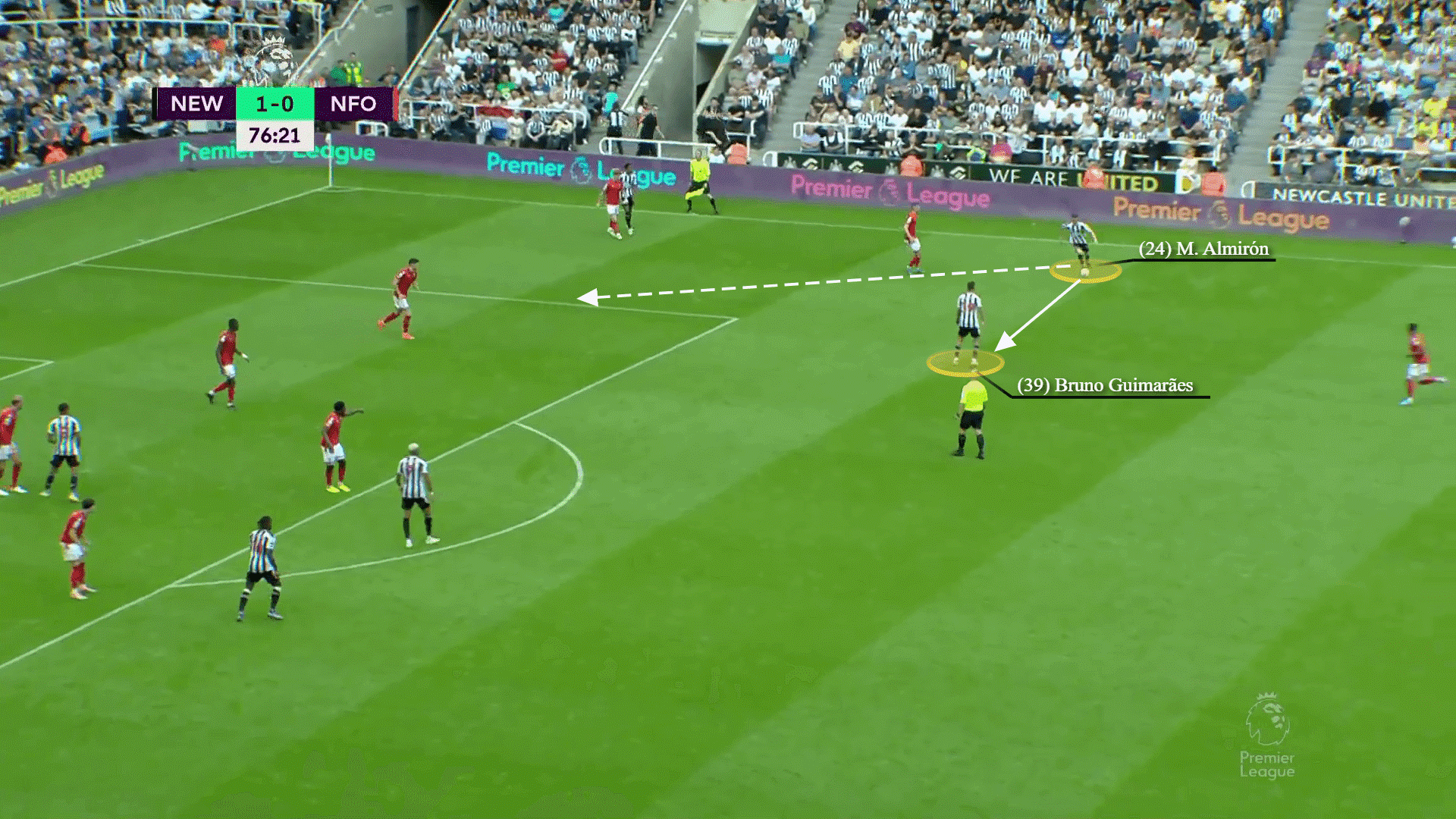 Bruno Guimares Từ suýt lái taxi đến tiền vệ toàn năng của Newcastle 14 Bruno Guimares Từ suýt lái taxi đến tiền vệ toàn năng của Newcastle 14