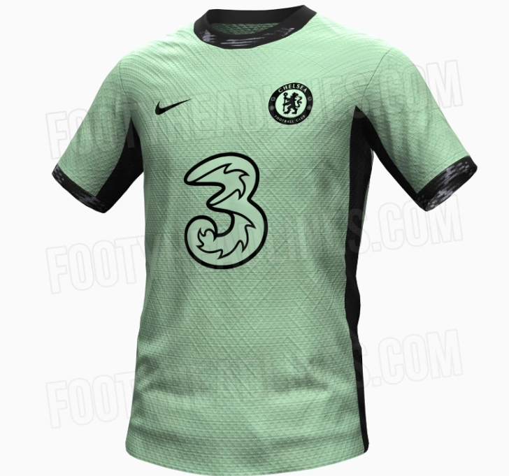 Rò rỉ áo đấu của Chelsea ở mùa giải tới 2 Rò rỉ áo đấu của Chelsea ở mùa giải tới 2