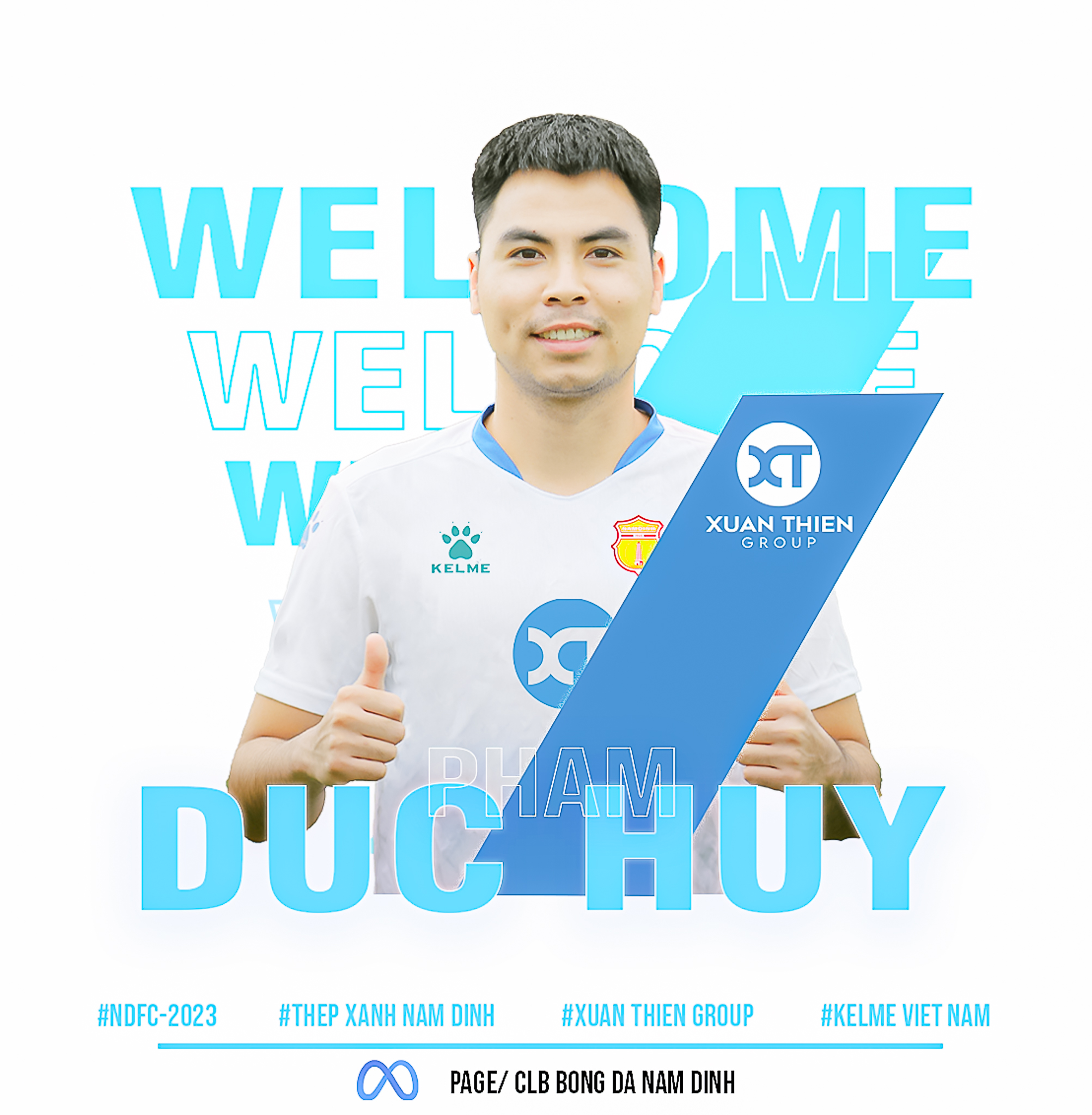 CLB Nam Định chính thức ra mắt tân binh Phạm Đức Huy 1 CLB Nam Định chính thức ra mắt tân binh Phạm Đức Huy 1