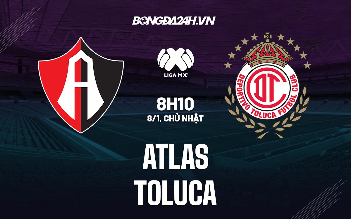 Nhận định Atlas vs Toluca 8h10 ngày 81 (VĐQG Mexico) 1