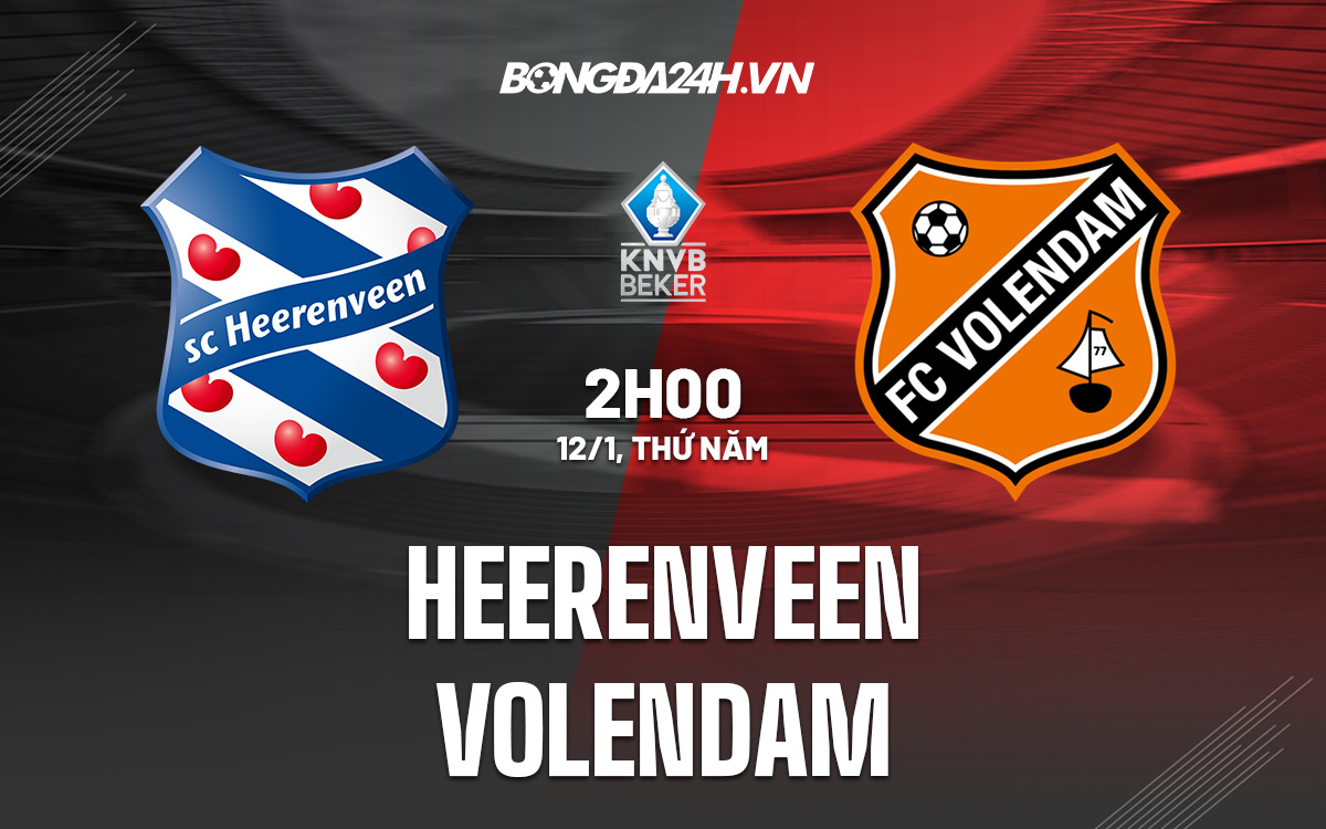 Heerenveen vs Volendam Heerenveen vs Volendam