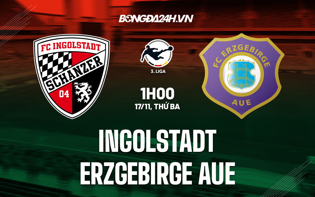 Ingolstadt vs Erzgebirge Aue
