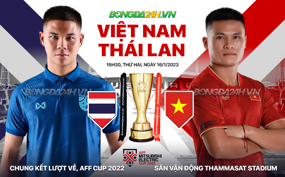 truc tiep bong da Thai Lan vs Viet Nam aff cup 2022 hom nay