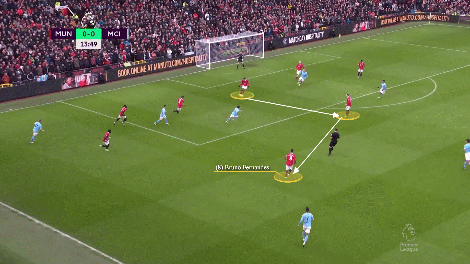 Bruno Fernandes Kẻ cắp không gian của Man United 19