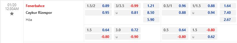 Nhận định Fenerbahce vs Rizespor 0h30 ngày 201  (Cúp QG Thổ Nhĩ Kỹ 202223) 1