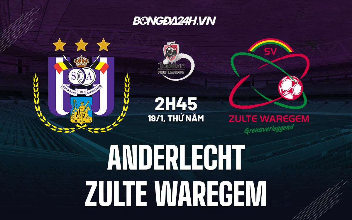 Anderlecht vs Zulte Waregem Anderlecht vs Zulte Waregem