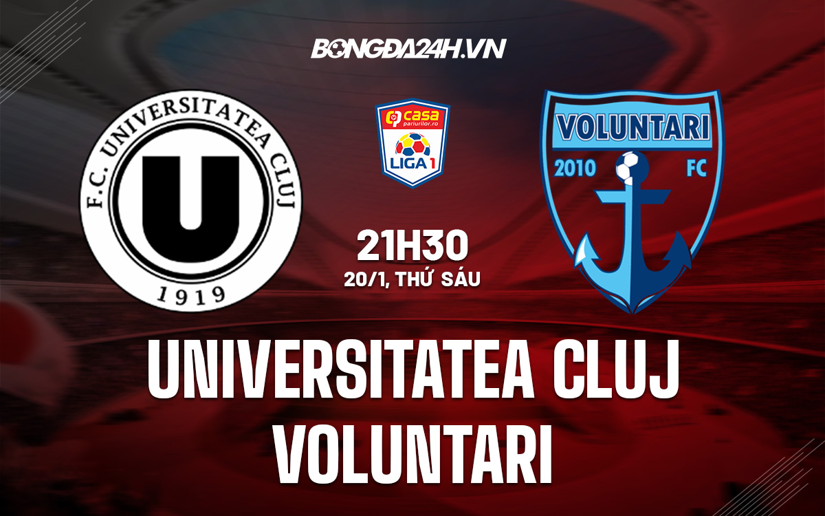 Universitatea Cluj vs FC Voluntari