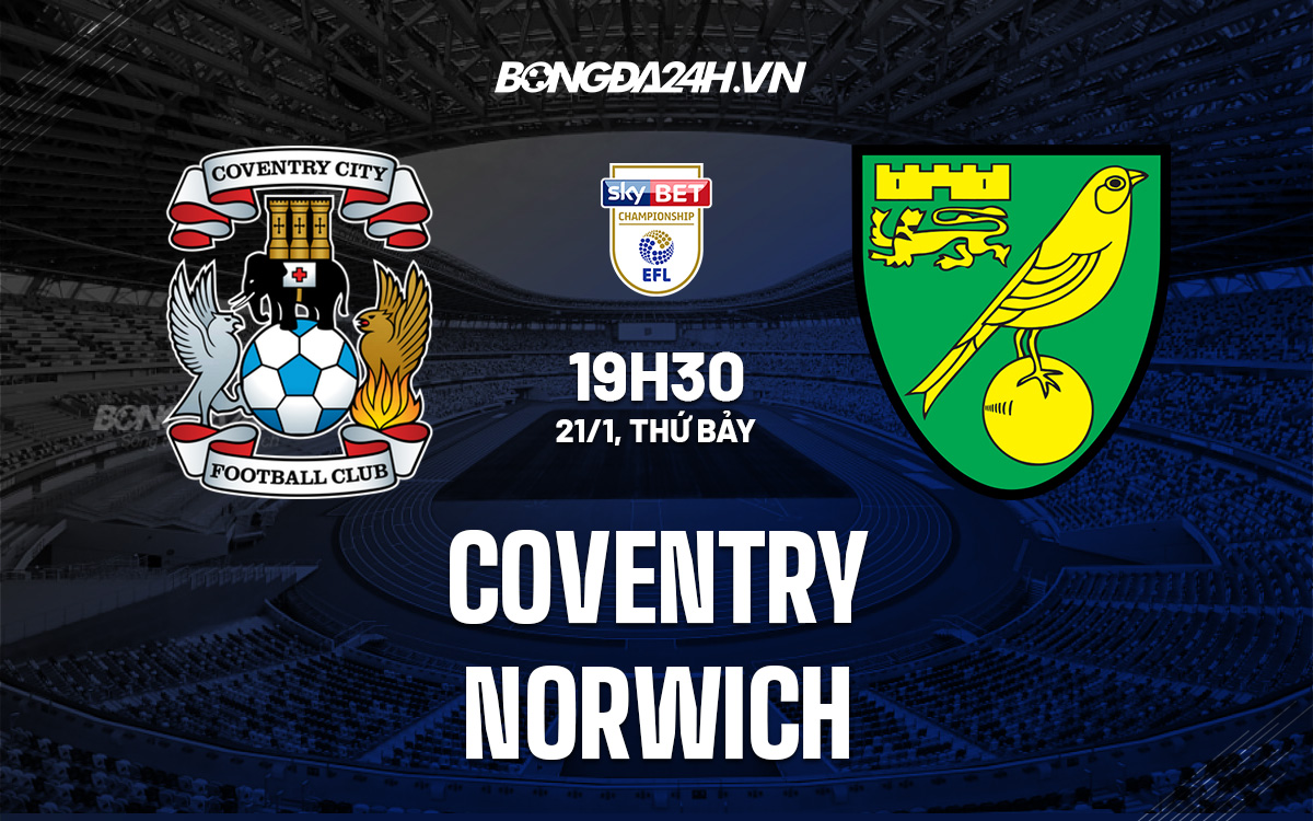 Coventry vs Norwich