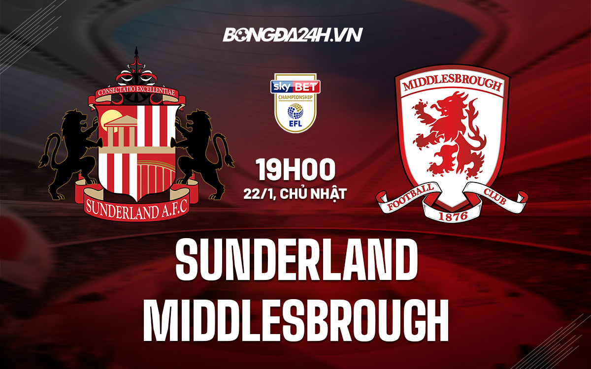 Sunderland vs Middlesbrough Sunderland vs Middlesbrough