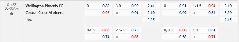 Nhận định Wellington Phoenix vs Central Coast Mariners 9h00  ngày 221 (VĐQG Australia 202223) 1