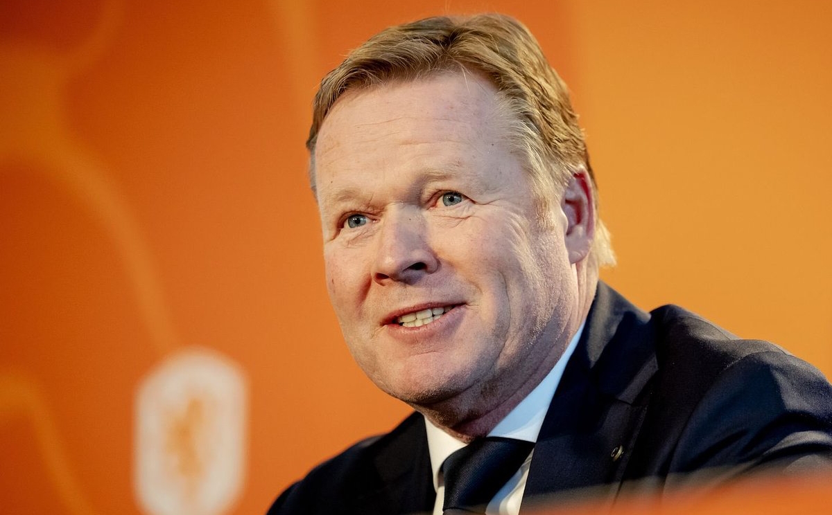 Ronald Koeman ĐT Hà Lan Ronald Koeman dT Ha Lan